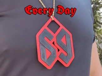 69 keychain, trinket