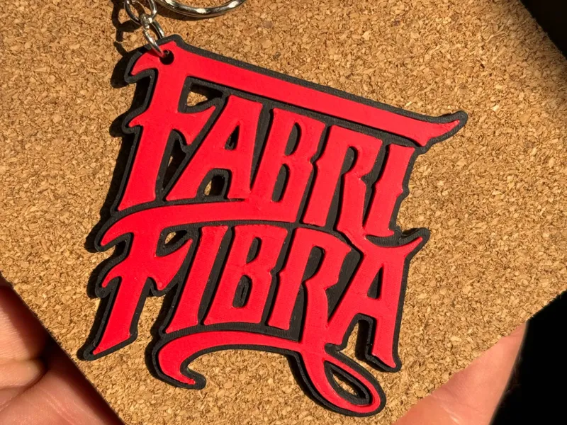 Fabri Fibra portachiavi