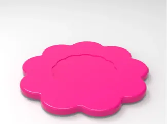 plato de flor