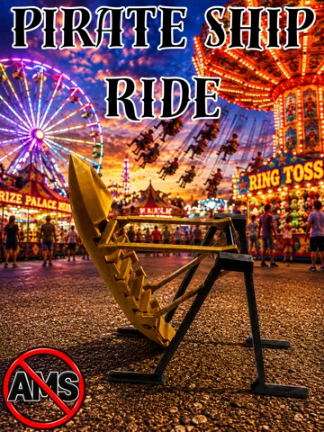 Accesorio para impresora 3D: Pirate Ship Ride — vista de referencia 2