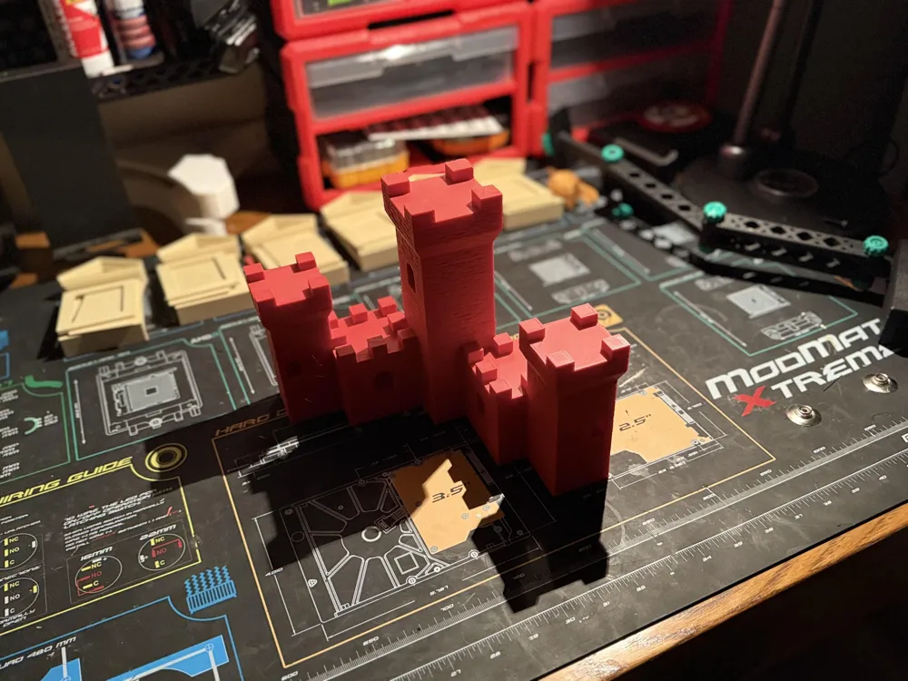 Simple Engineer Castle Army Engineer Castle by user_821619936 MakerWorld: Download Free 3D Models