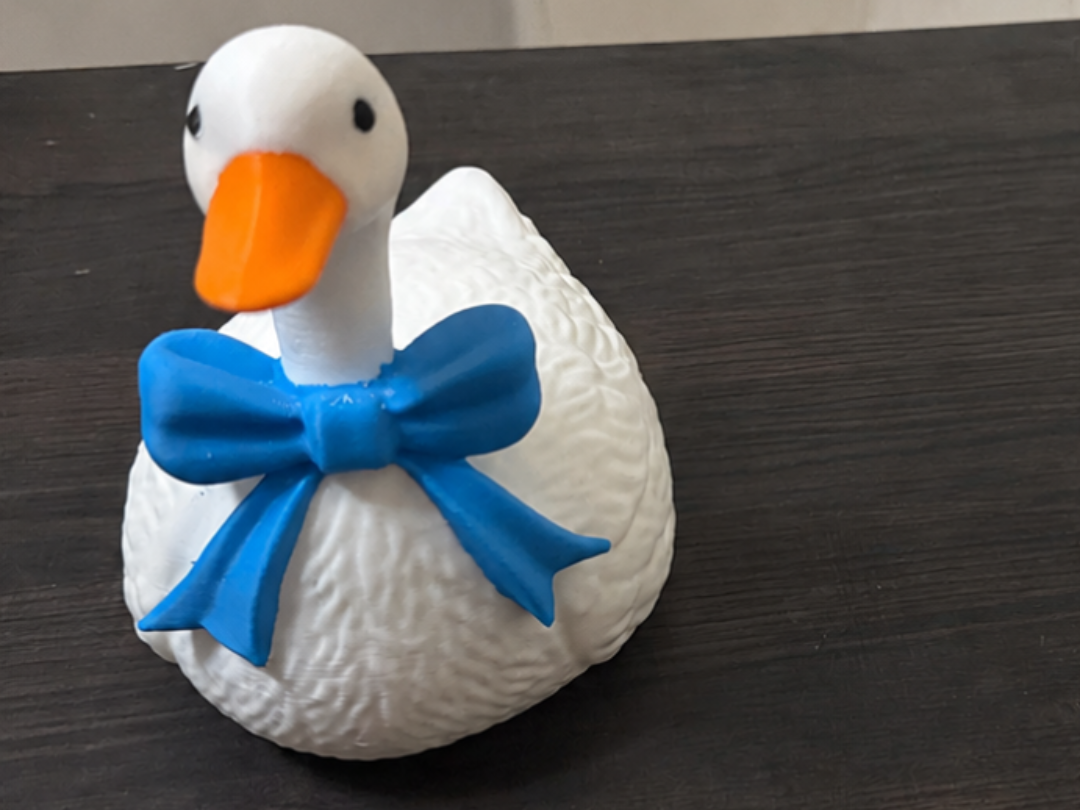 Vintage Goose Figurine