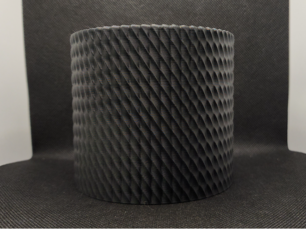 Modern Spiral Ribbing Planter