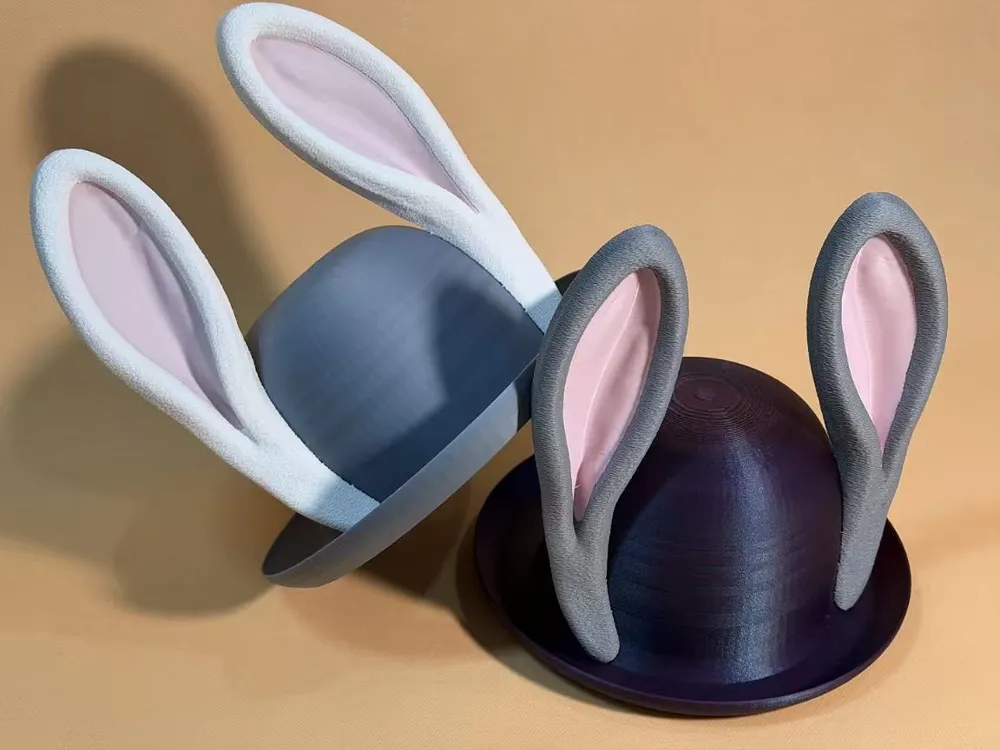 Rabbit Ear Hat - Free 3D Print Model - MakerWorld