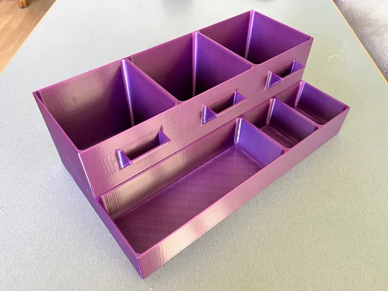 Desk Organizer - Pencil, Eraser, Clip Storage
