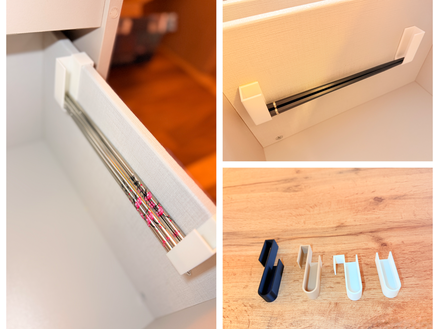Chopstick drawer organizer