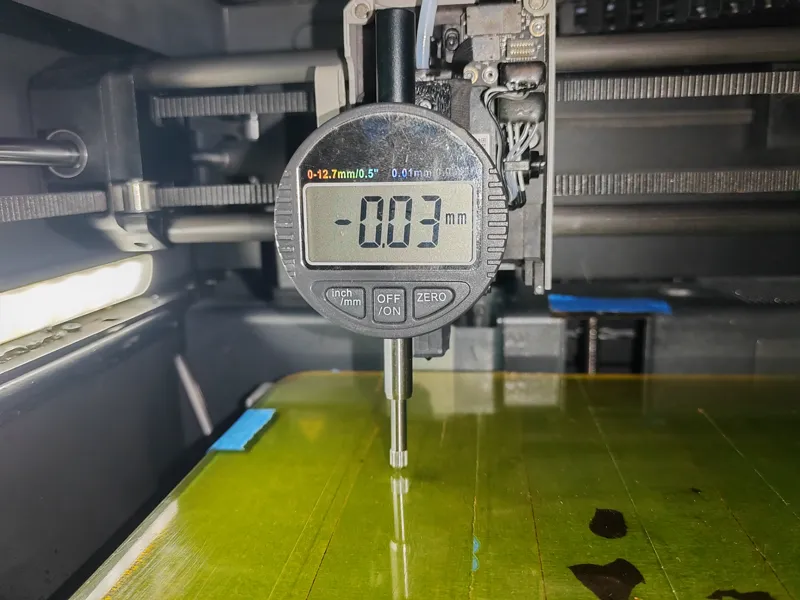 拓竹X1/P1  超简单的千分表调平支架   BAMBULAB X1/P1 Hand Leveling Tool, Dial Indicator Backplate