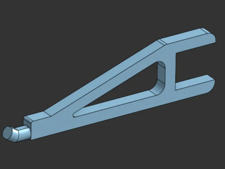 RC body shelf mount