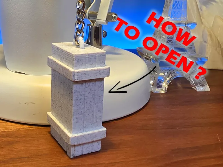 Magic Keychain Box – Secret DIY Puzzle Box!
