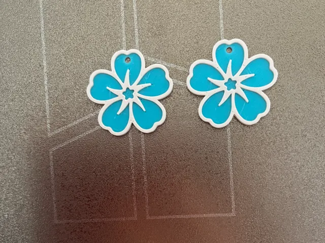 flower earrings