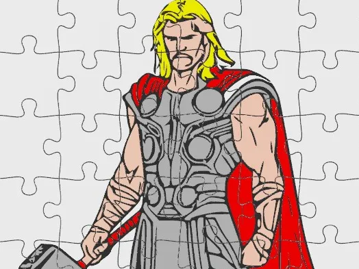 Puzzle 48 Pièces - Thor