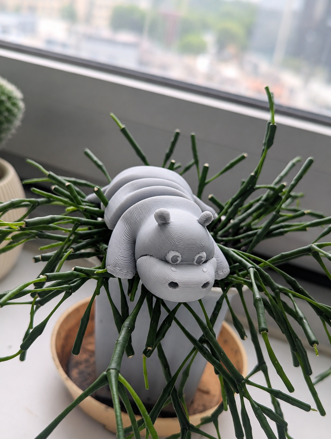 Miniatura 1 do modelo 3D Flexi Gloria the Hippo [Madagascar]