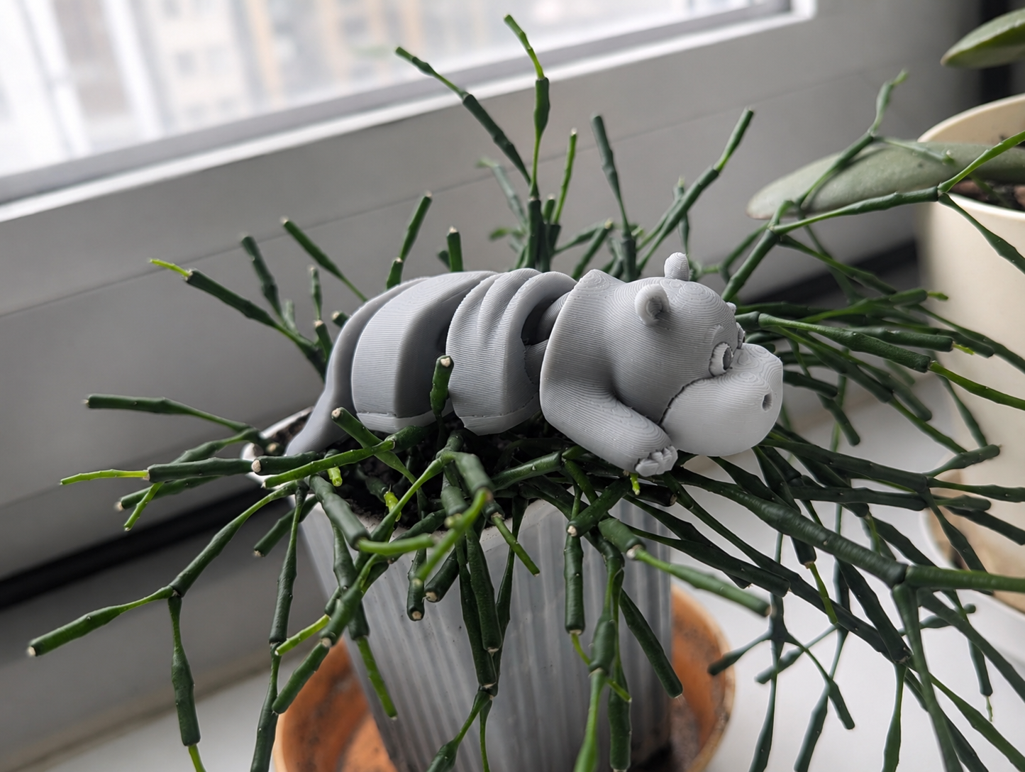 Miniatura 2 do modelo 3D Flexi Gloria the Hippo [Madagascar]