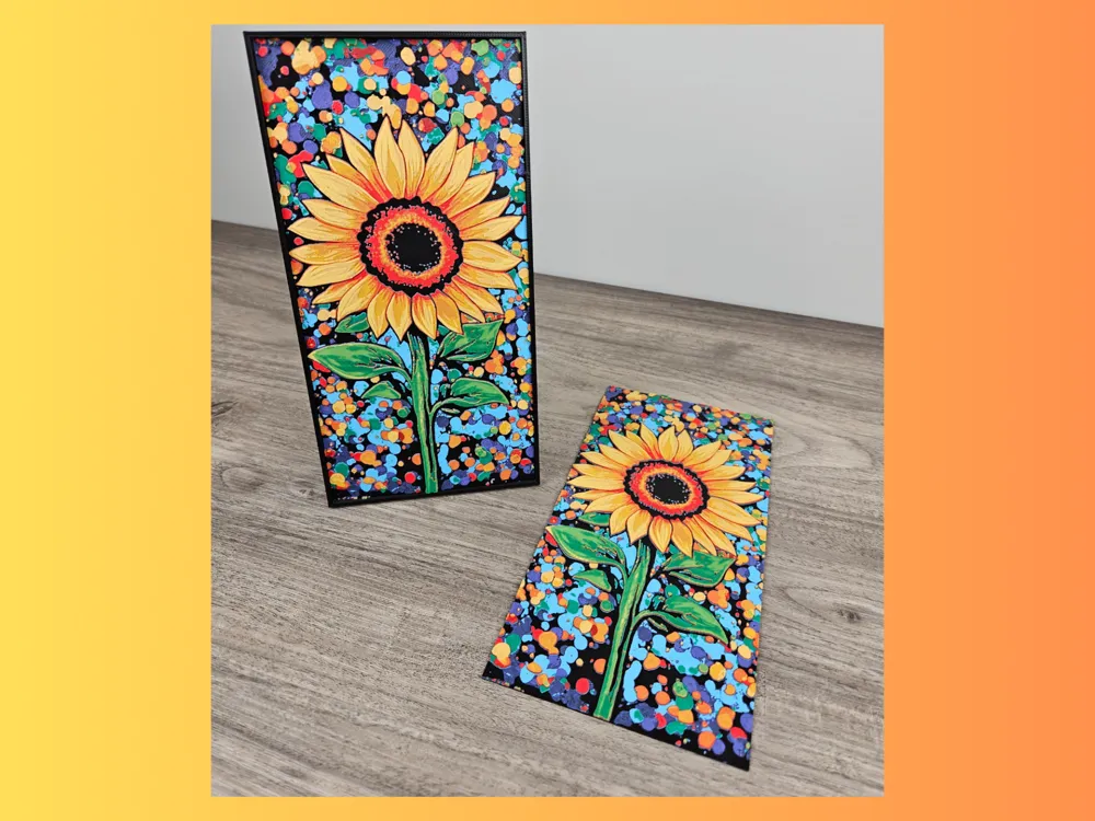 Sunflower (100x200mm Desktop Panel)