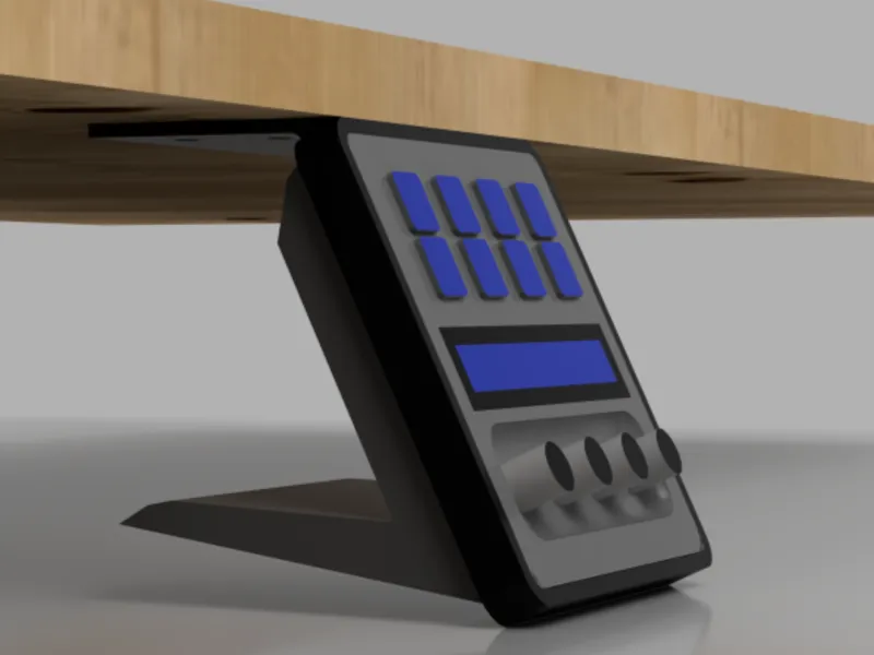 Stream Deck+ XLR Dock Desk Mount – Friction Fit V2