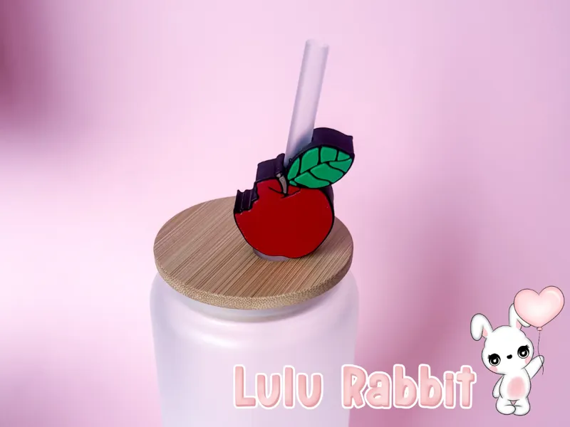 Apple Straw Topper