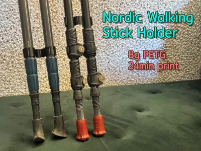Nordic Walking Stick Holder