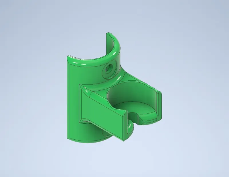 Lawn mower handle bracket