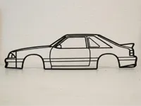 Décoration murale Ford Mustang Foxbody — photo 2