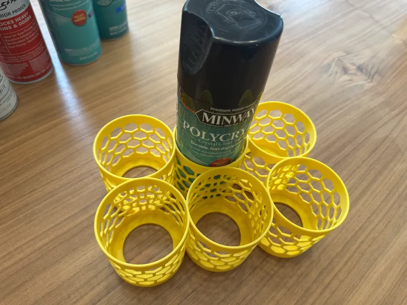 Spray Paint Holder - 6 Can (Version 3)