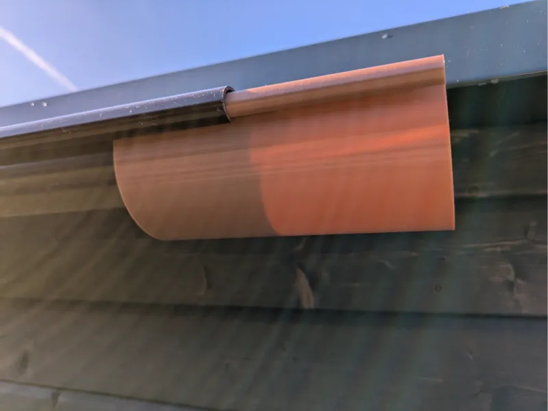 RG75 Verbinder Dachrinne