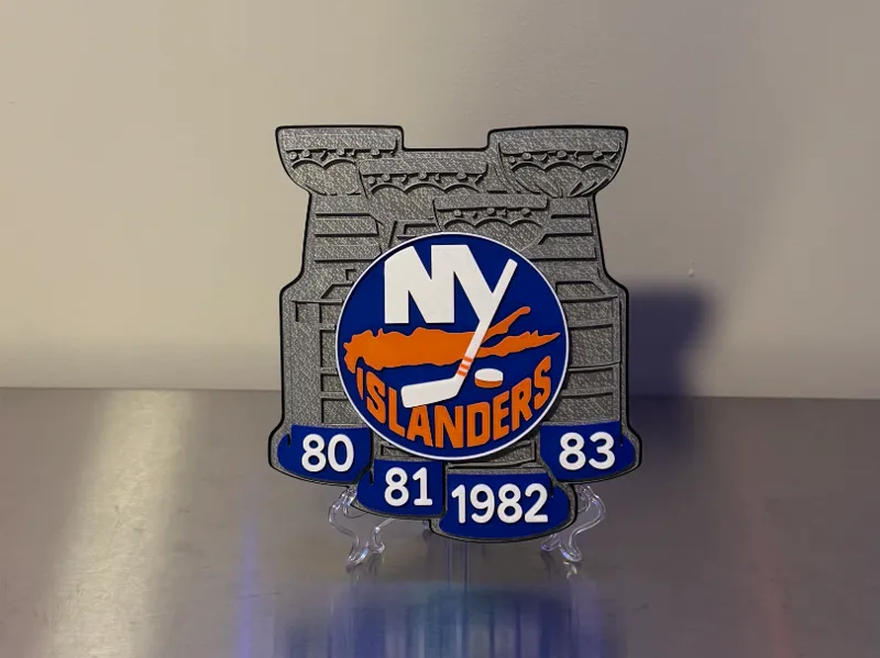 New York Islanders Stanley Cup Plaque