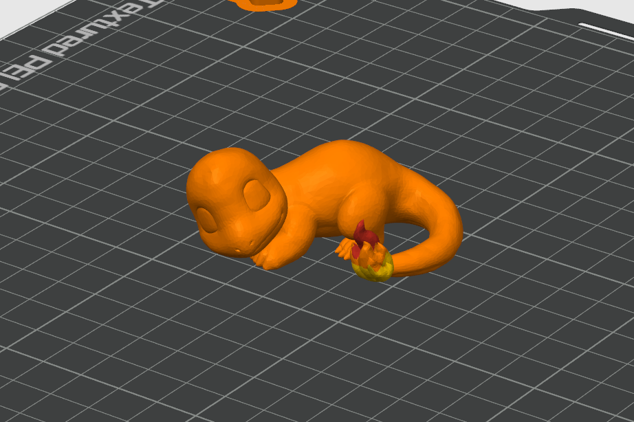 Miniatura 2 do modelo 3D Sleepy Charmander