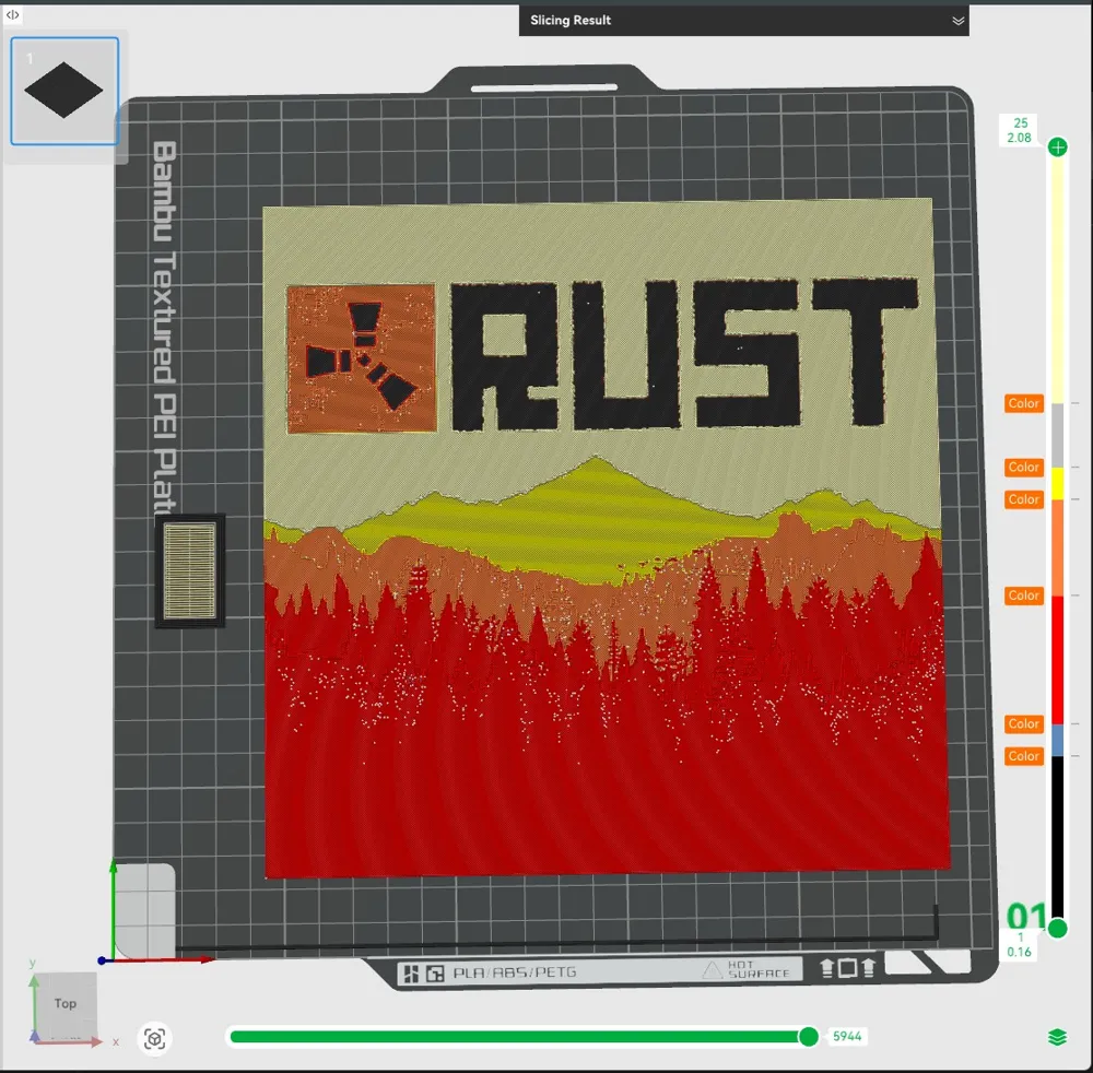 Rust Game Cover - Free 3D Print Model - MakerWorld