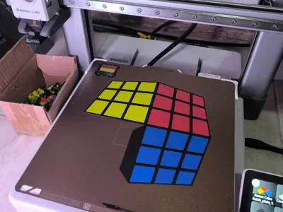 Rubik's Cube Illusion