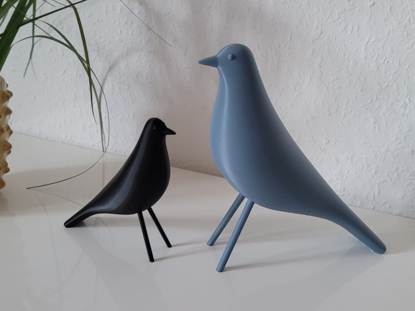 Modern Bird Decor 3D model