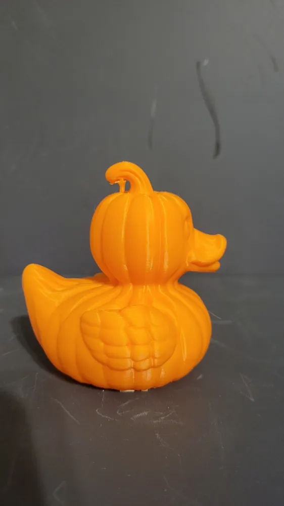 Halloween Pumpkin Duck by Satisfying 3D MakerWorld: Download Free 3D Models