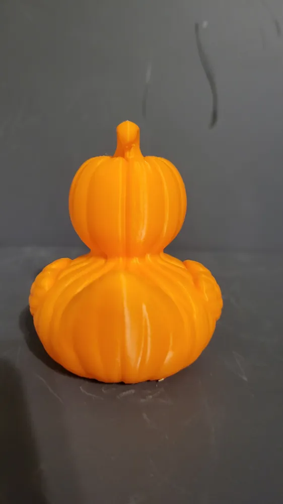 Halloween Pumpkin Duck by Satisfying 3D MakerWorld: Download Free 3D Models