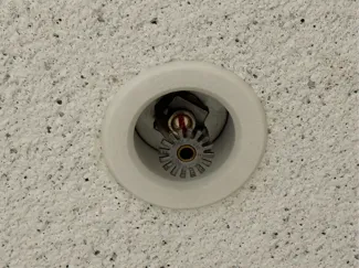 Fire Suppression Escutcheon (Model F1) - 2" Long