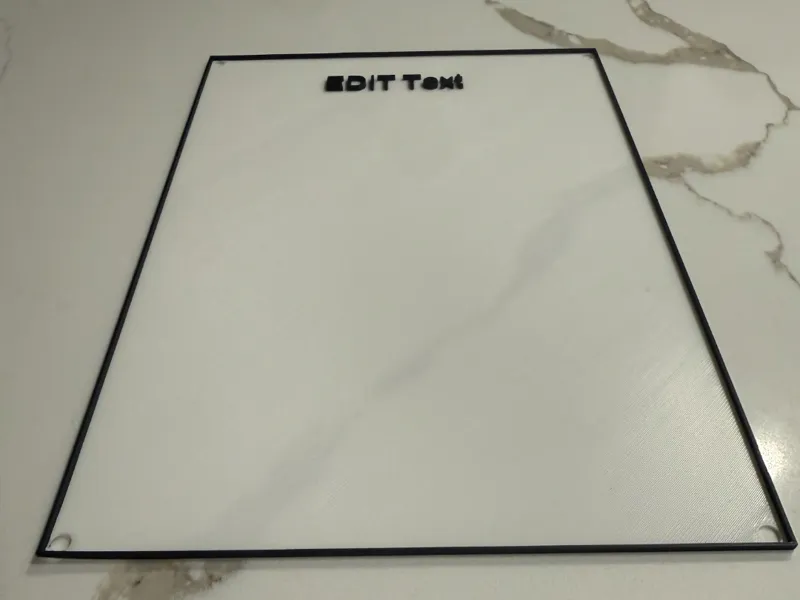 Blank Editable Sign