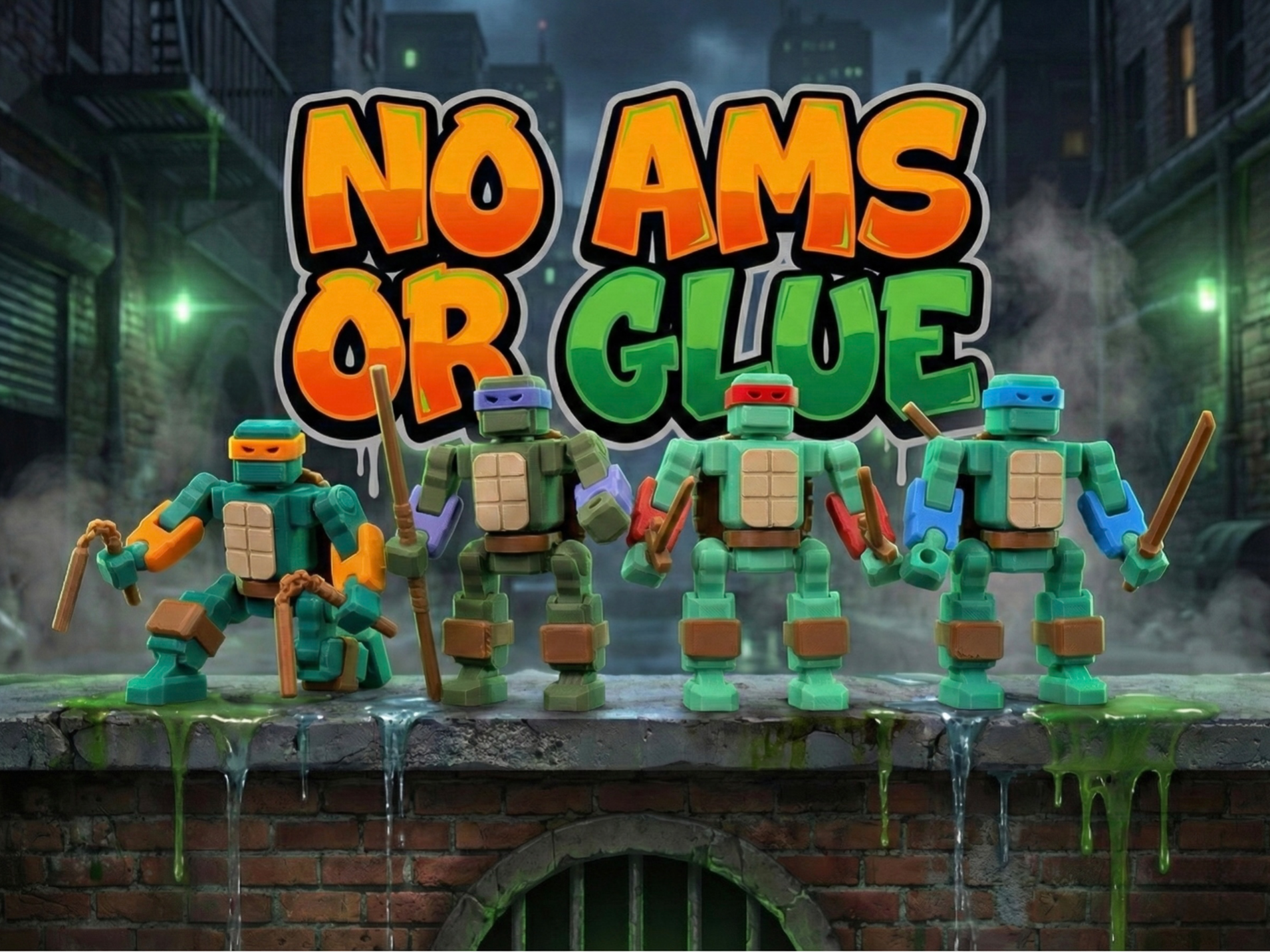 Origin-Zero Ninja Turtle Mecha