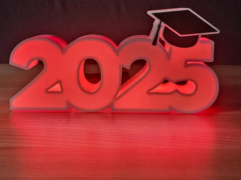 Graduation 2025 led light