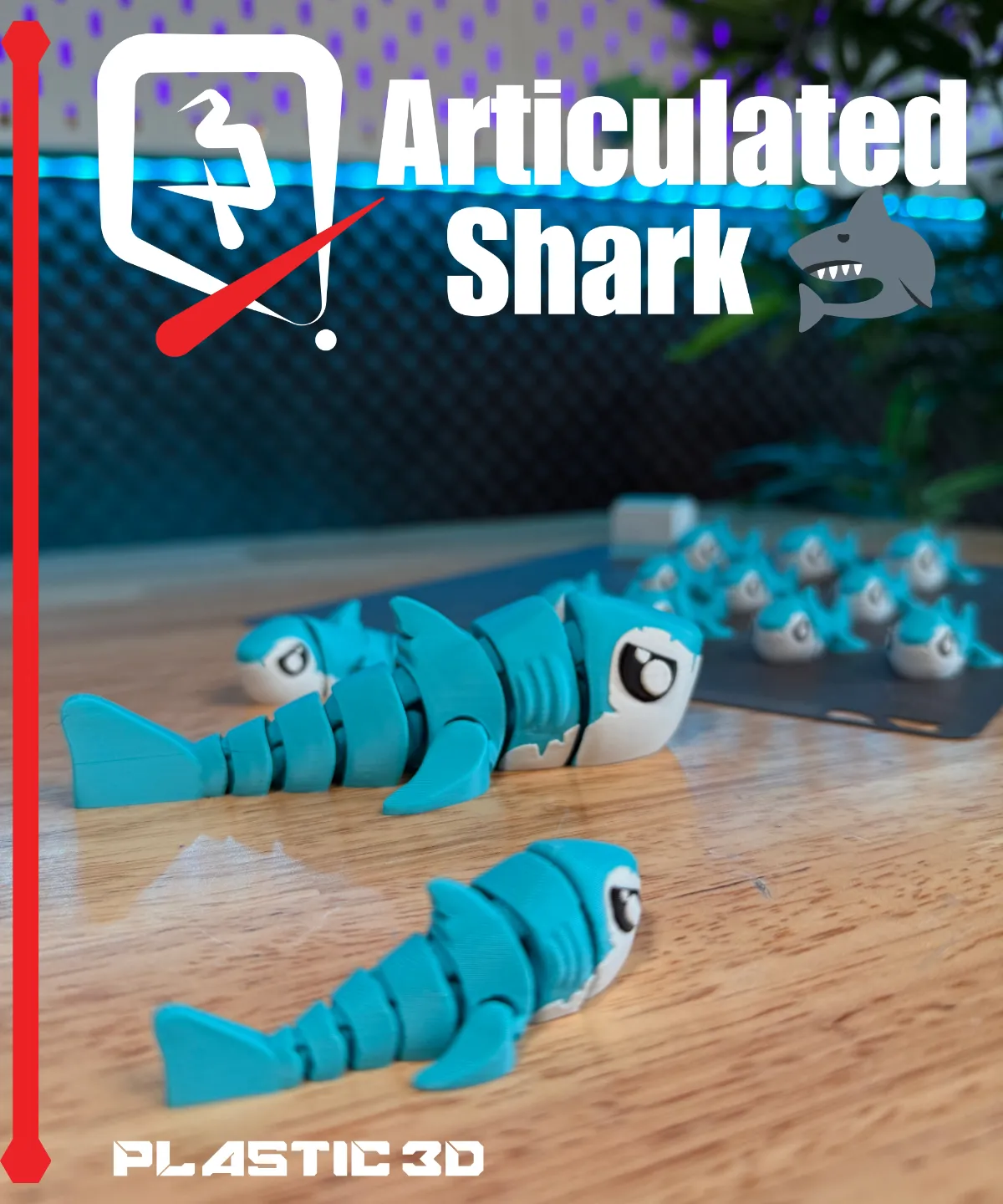 Articulated Shark view 4