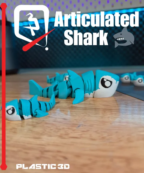 Articulated Shark view 3