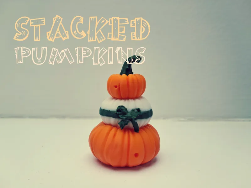 Stacked Pumpkins