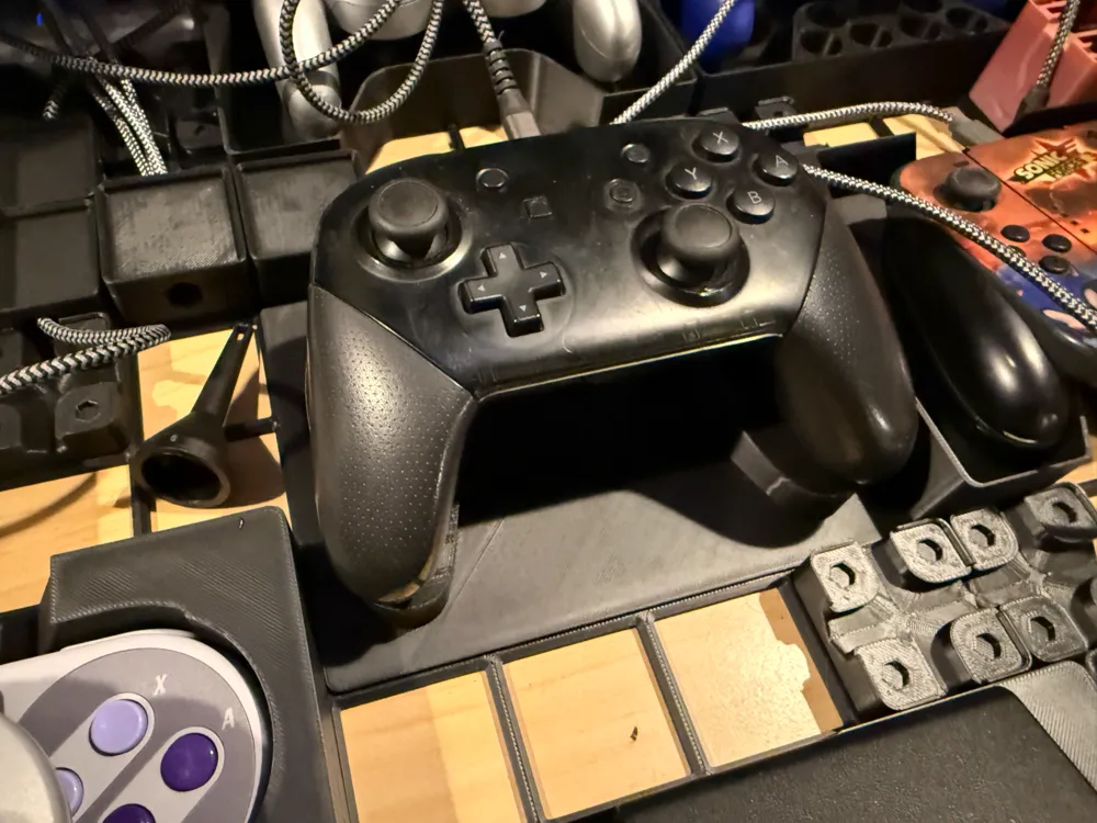 Gridfinity N64 and Pro Controller Holder by BLBideas MakerWorld ...