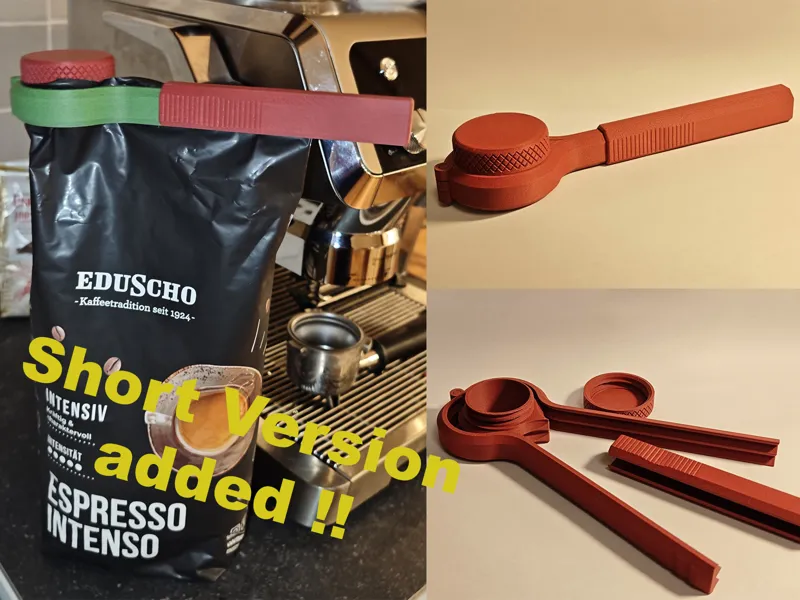 Large Coffe Bag Clip Extra Sturdy