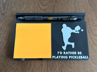 Gift for Pickleball - Post It Note Holder