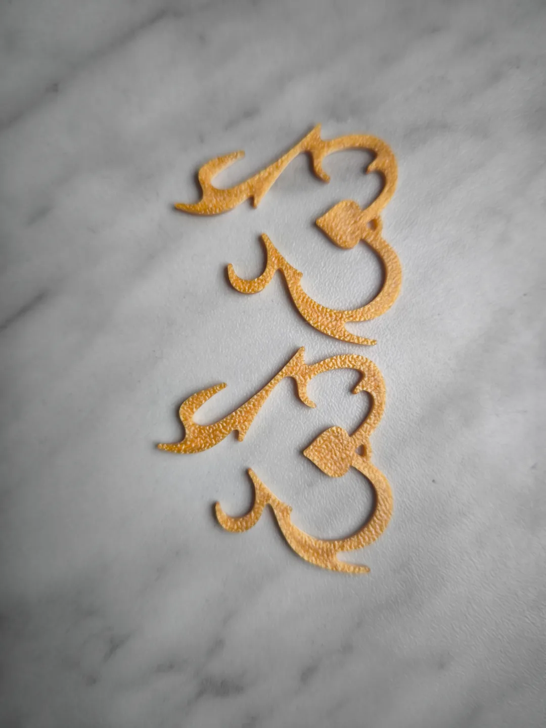 Valentine earrings view 3