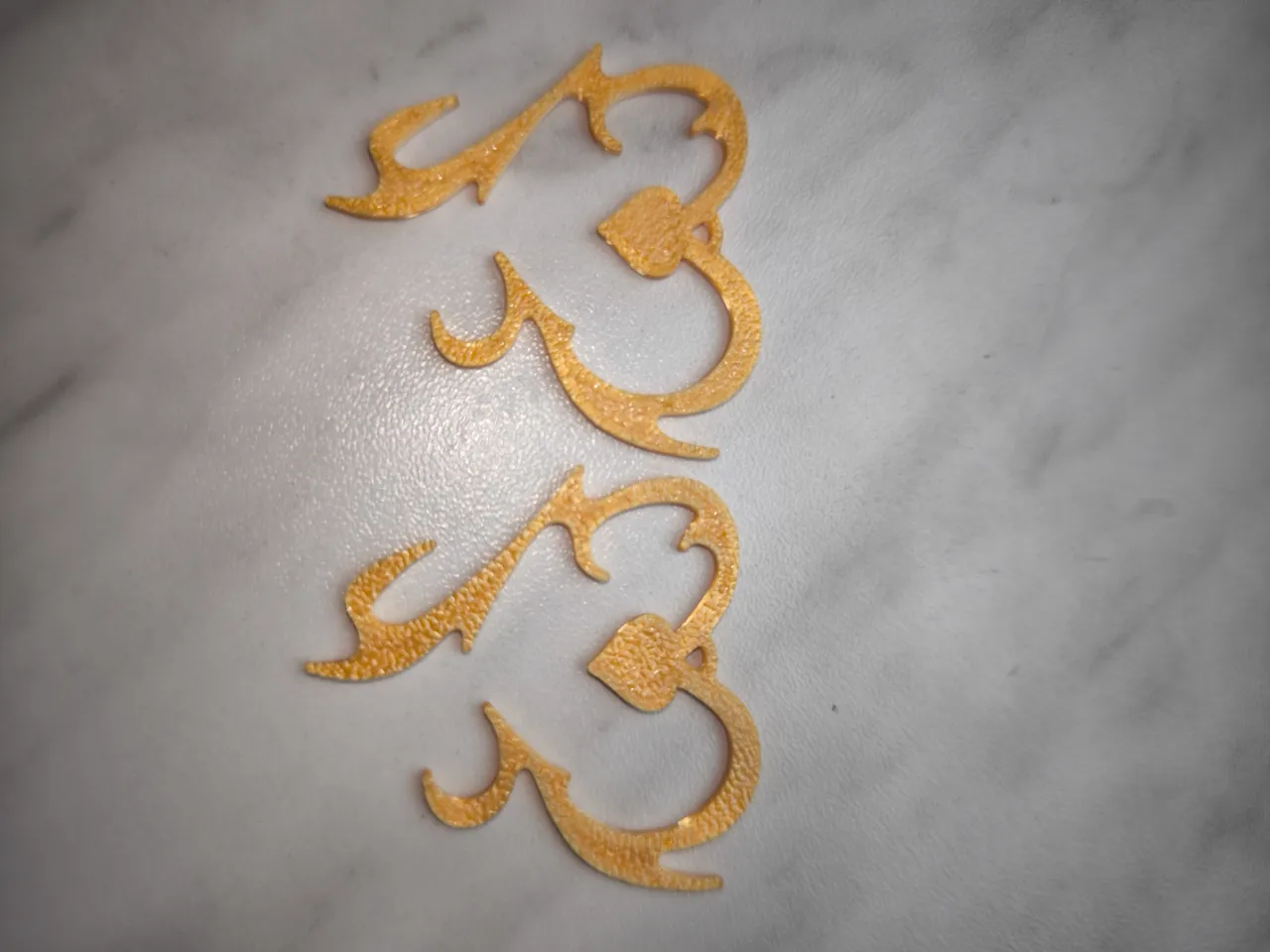 Valentine earrings view 4