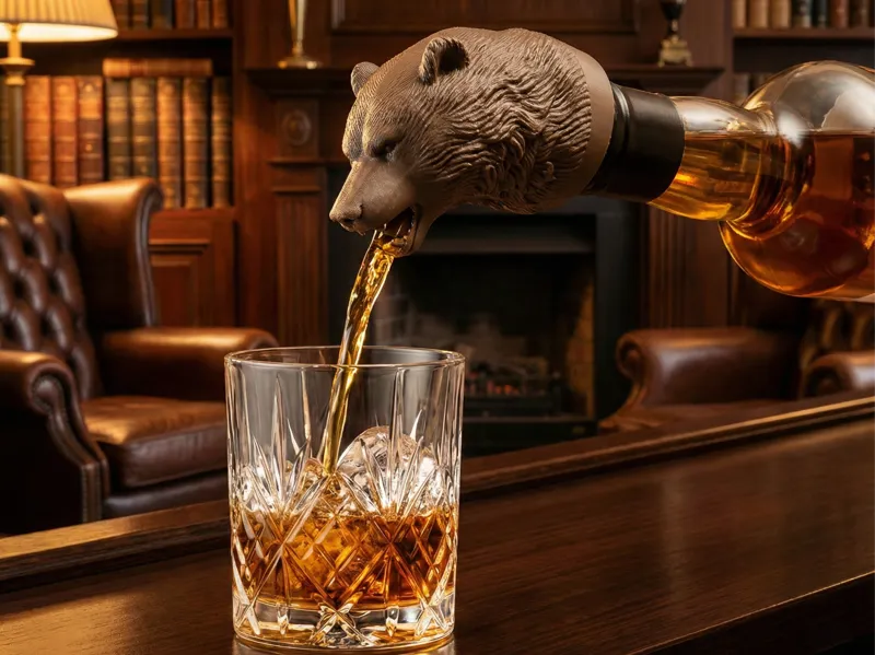 Bear Liquor Pourer