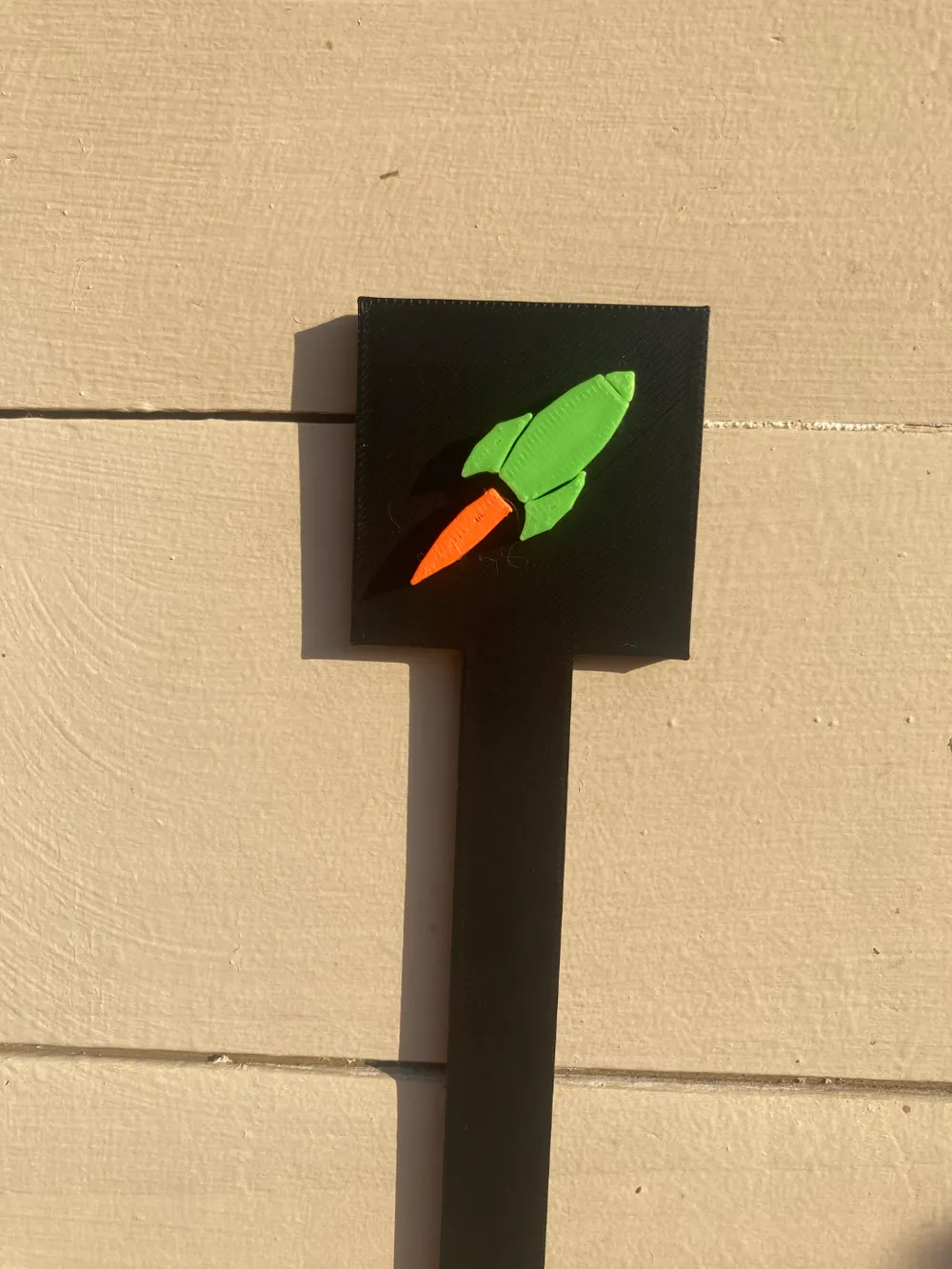 Humorous Rocket Garden Sign by Creative Layers - MakerWorld