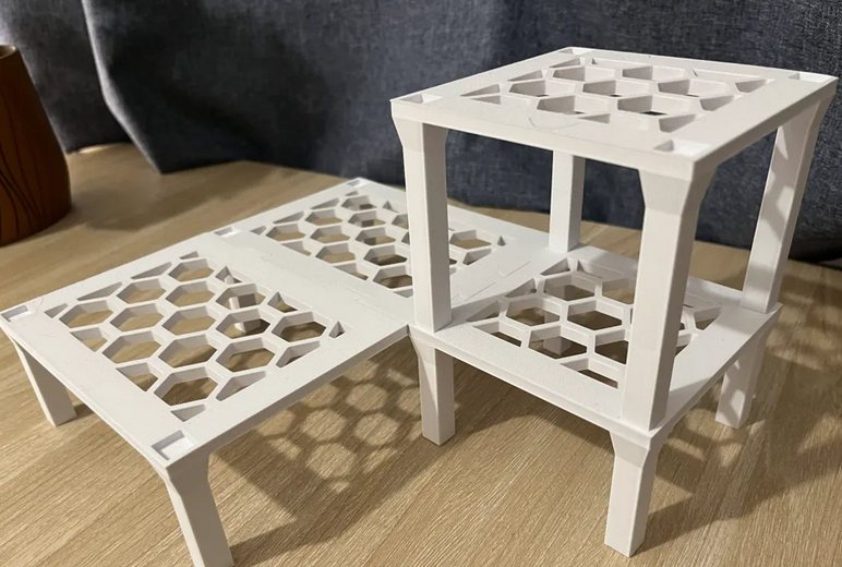 Miniatura 4 do modelo 3D Shelf Riser - Parametric & Modular