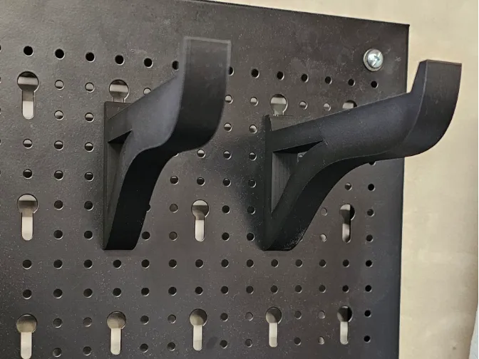 Pegboard Bracket / Shelf - Keyhole Mount