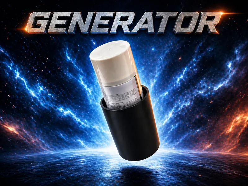 Desk can holder generator with hidden nuts