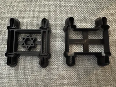 Torah scroll cookie cutter